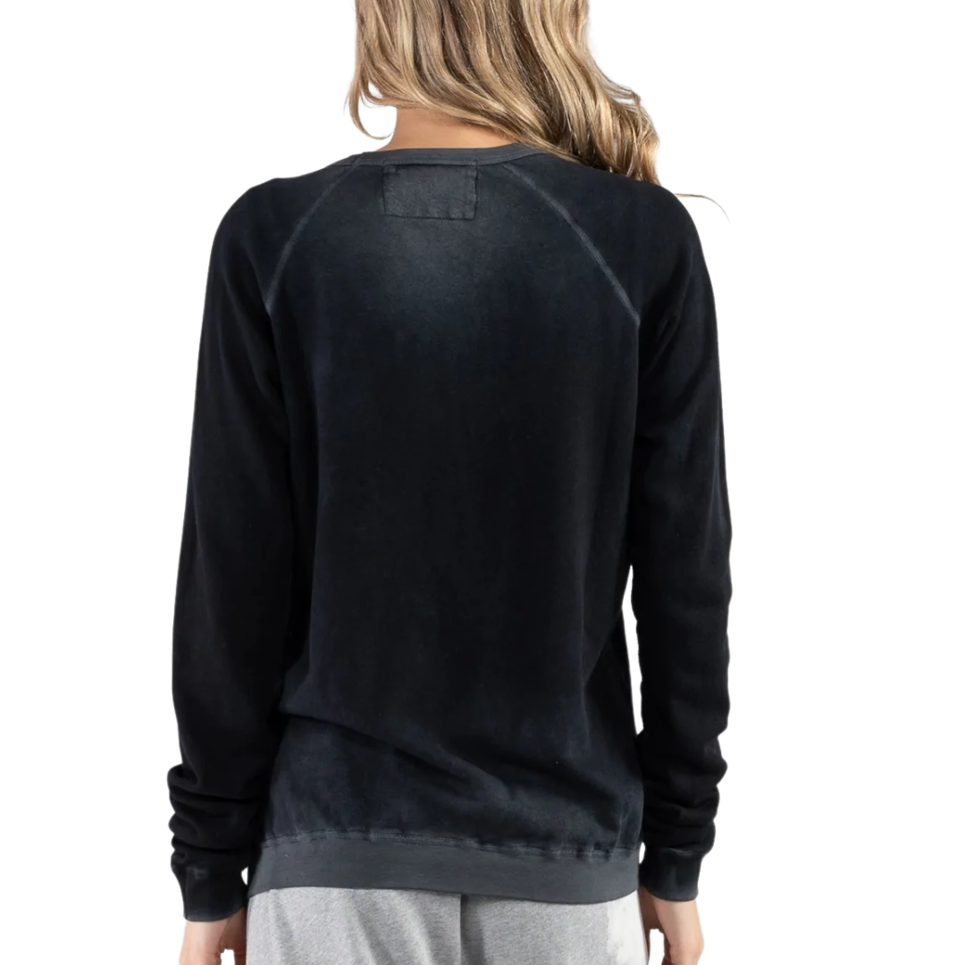 Lucky Rabbit Sweatshirt in Superblack