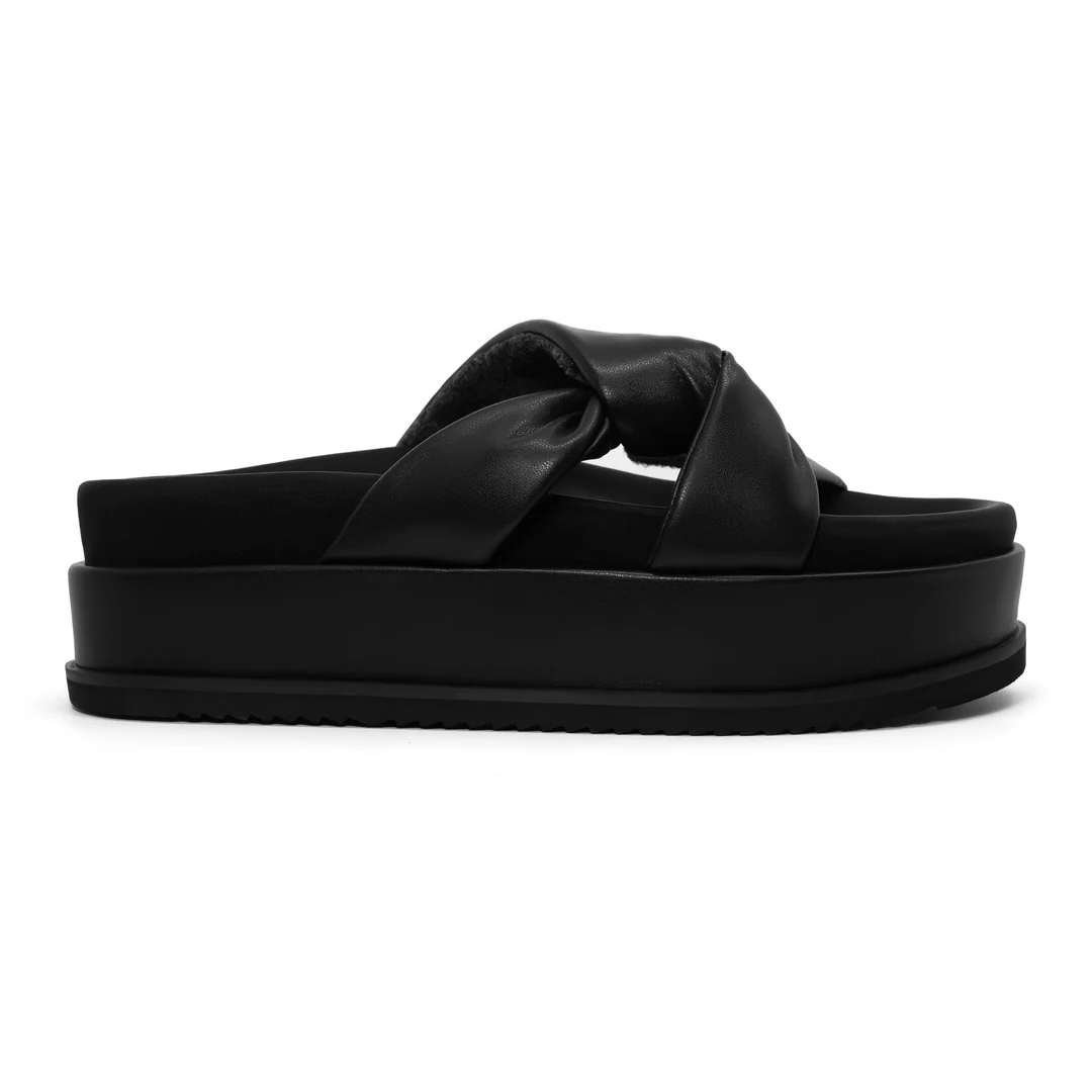 Side Slip Stack in Black