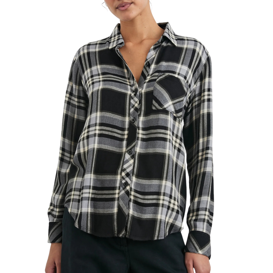 Hunter Shirt in Ivory Cloud