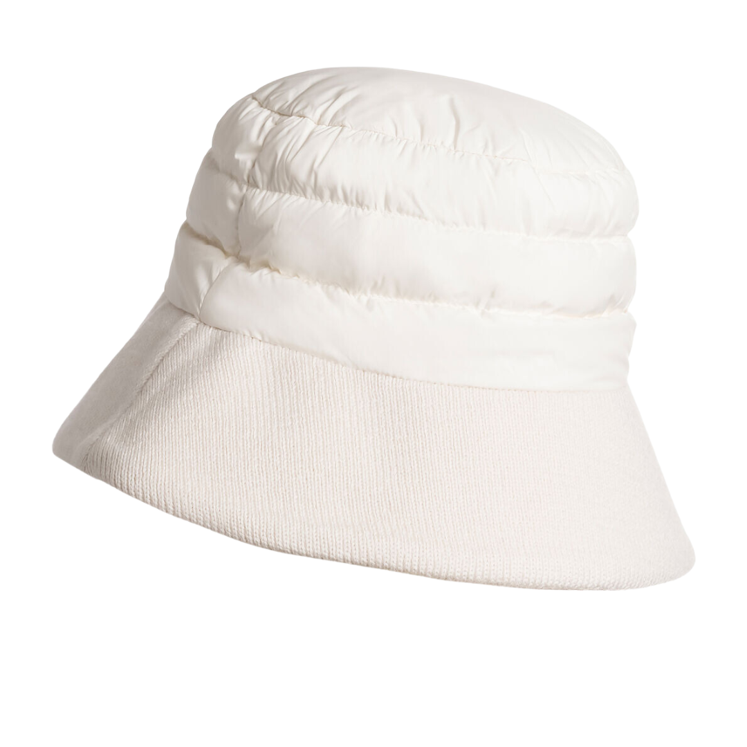 Puffer Bucket Hat in Purity