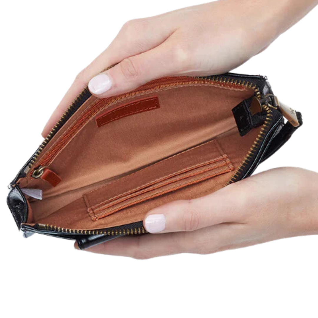 Zenith Wristlet in Black