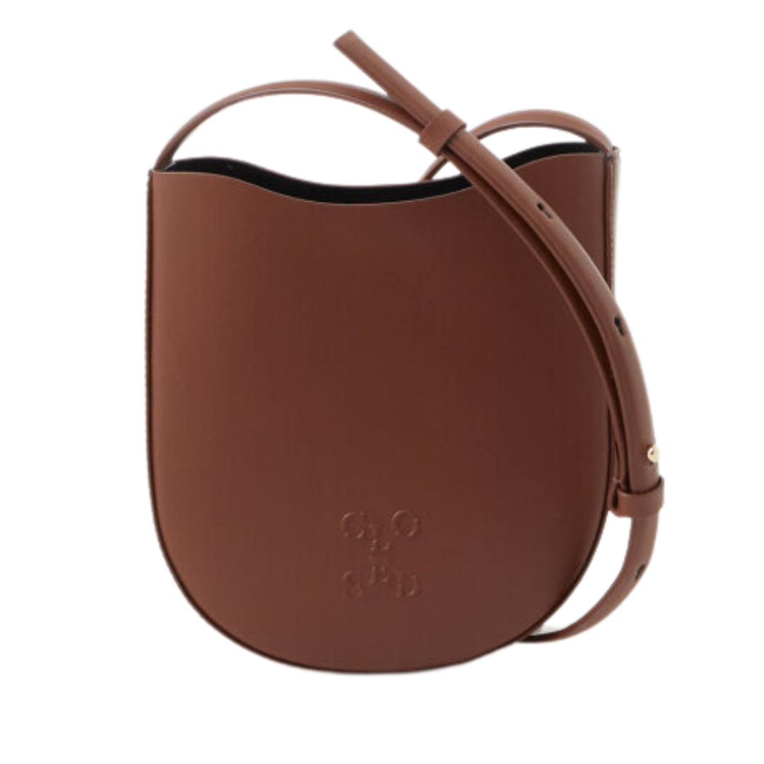 Half Round Bag Small in Brazil Nut