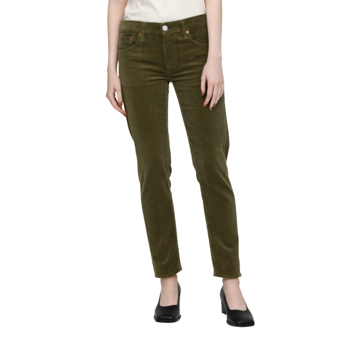 Ailey Courduroy pant in Khaki