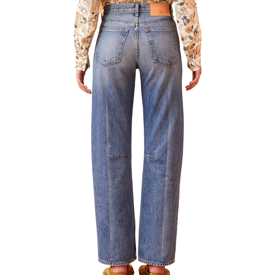 The Esme Jean in Danube Medium Indigo Wash
