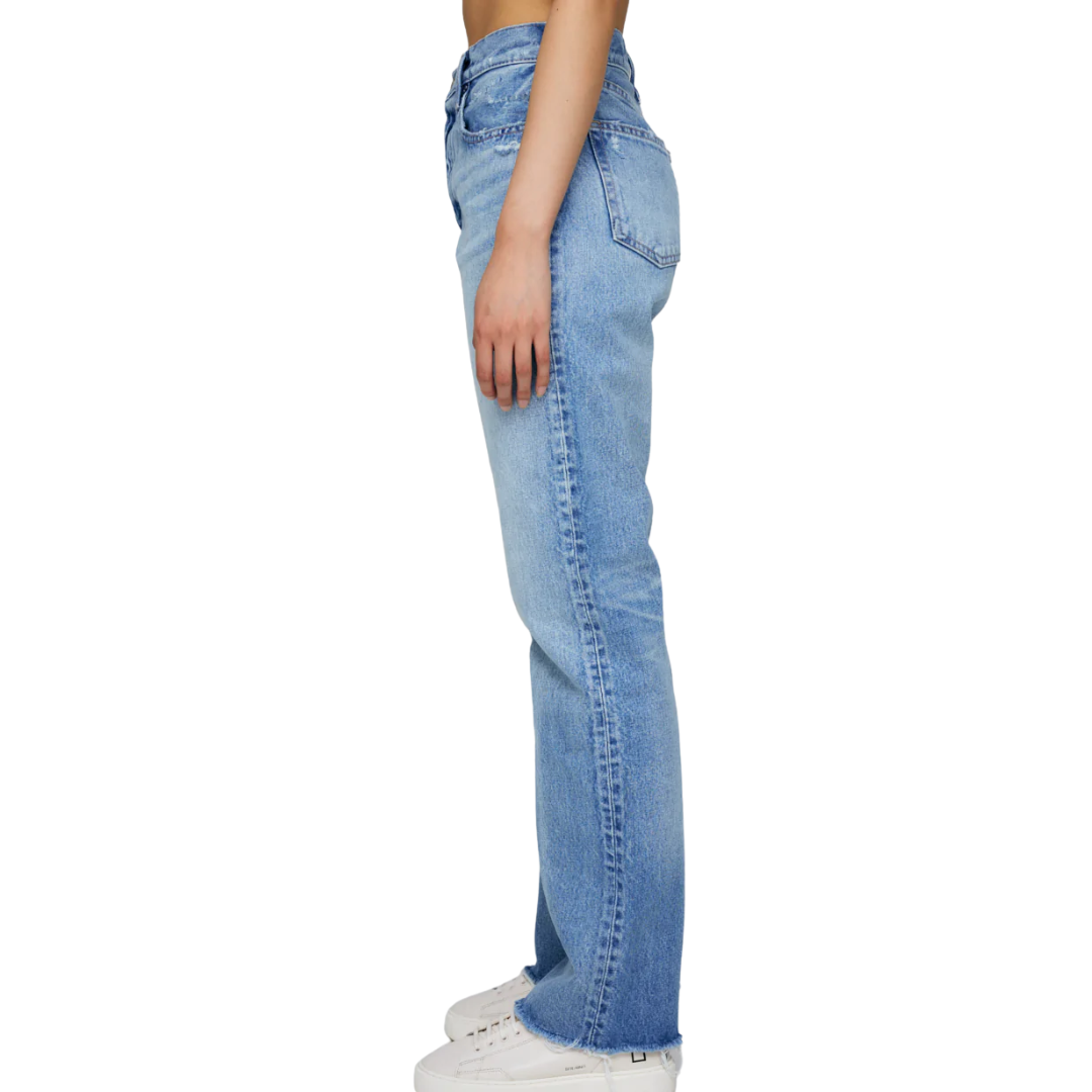 Ashleys Wide Straight in Light Blue