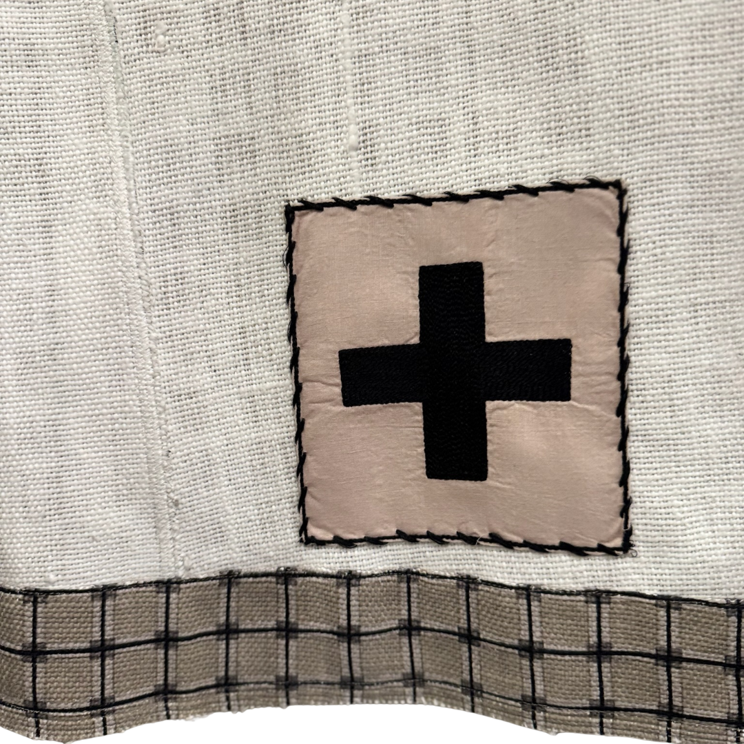 Checker Blazer in Taupe