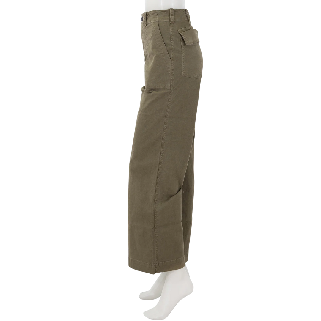 Leon Boy Pant in Military