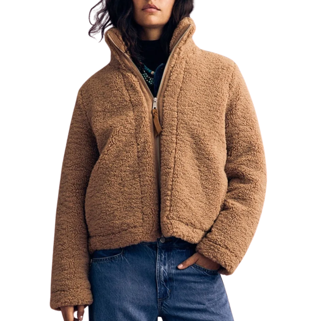 Dree Bomber in Teddy Brown