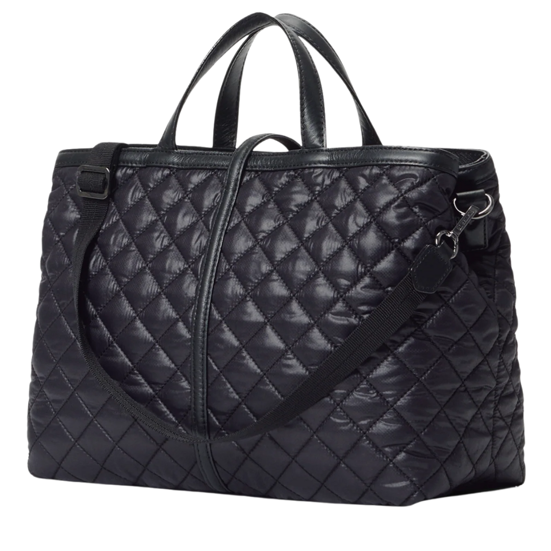 Medium Astor Top Handle in Black
