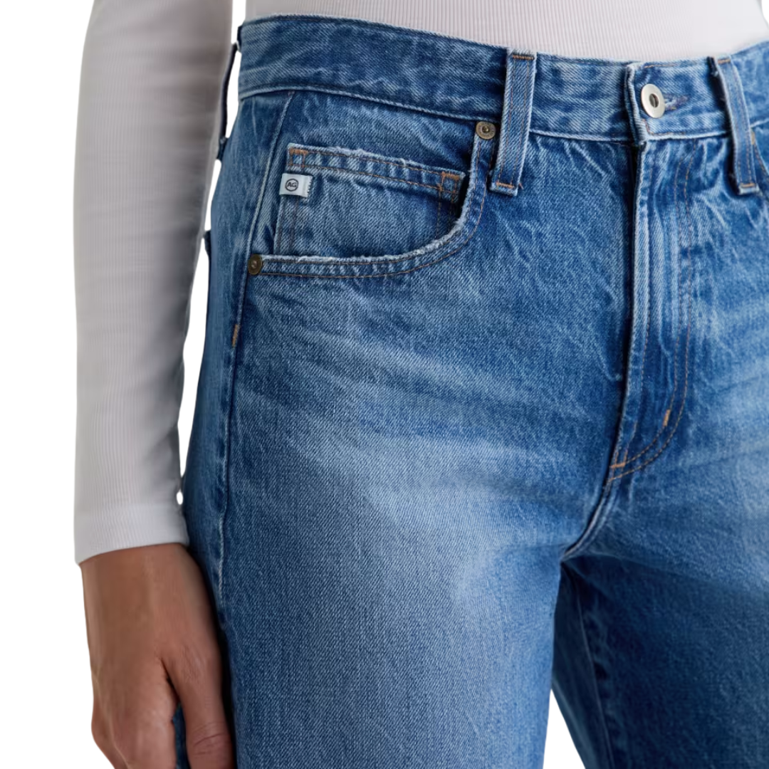 Hattie High Rise Barrel in Candid