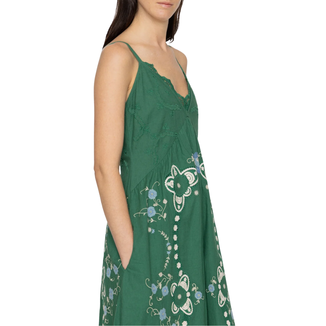 Vesna Dress in Green