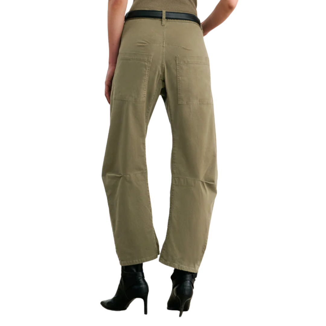 Shon Pant in Military Green