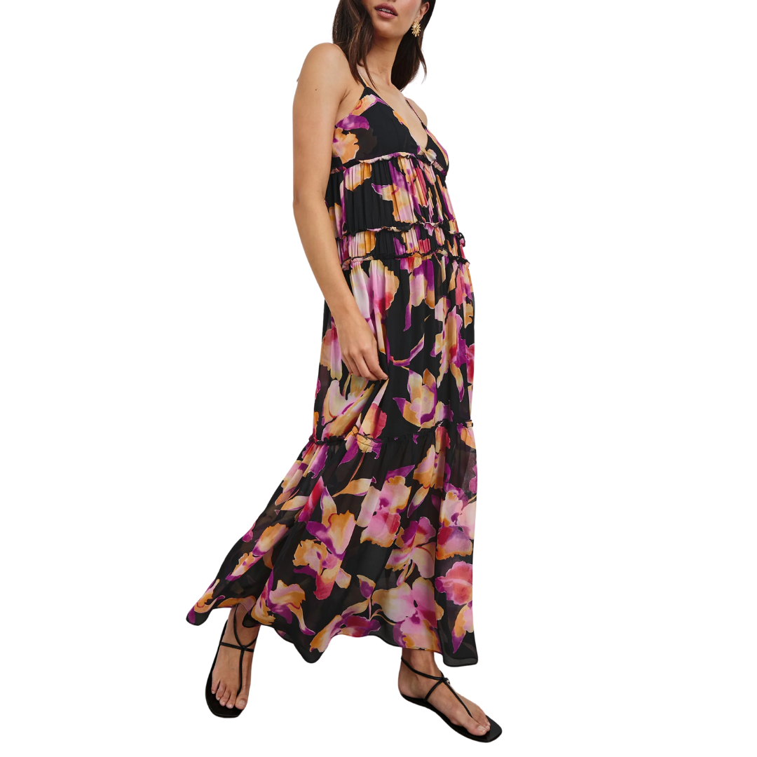 Antonella Dress in Dusk Orchid