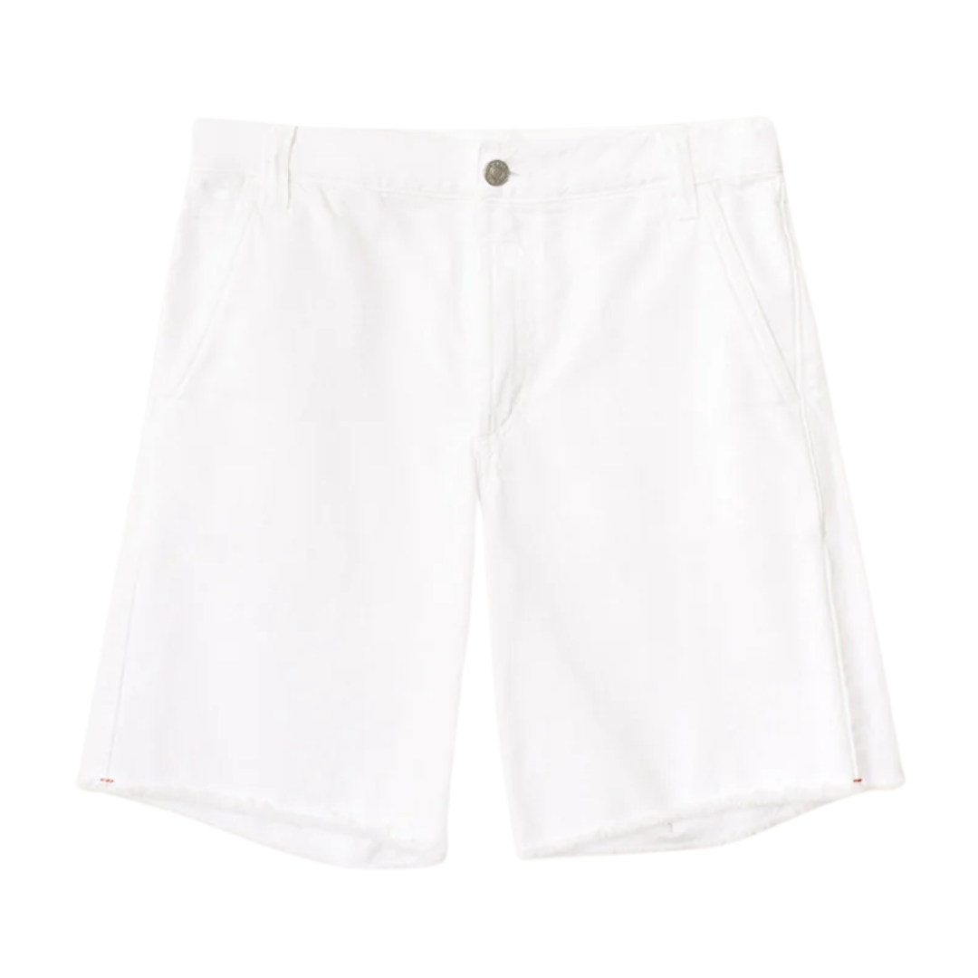Knox Denim Short in White