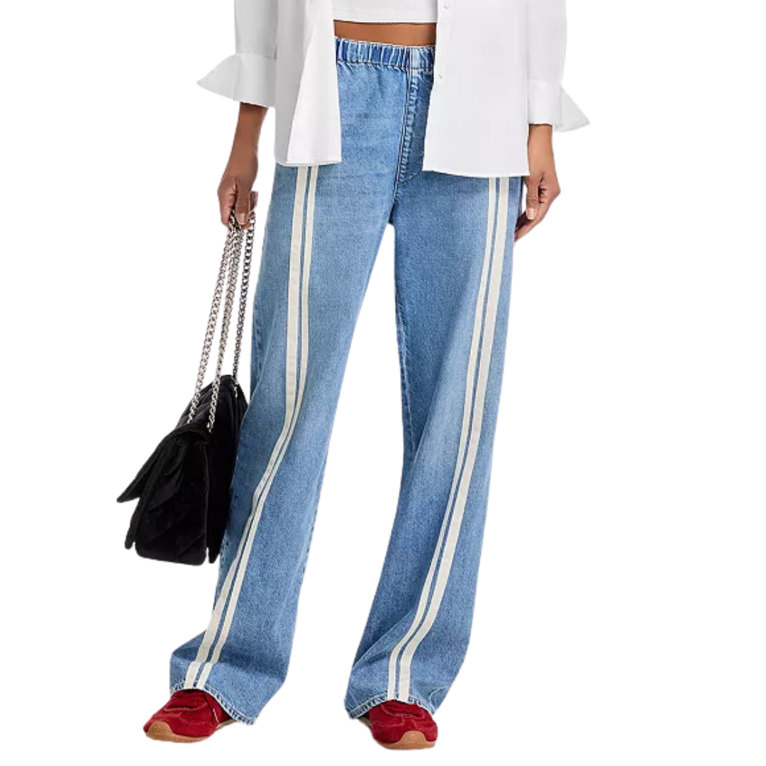 Logan Denim Track Pants in Eversport