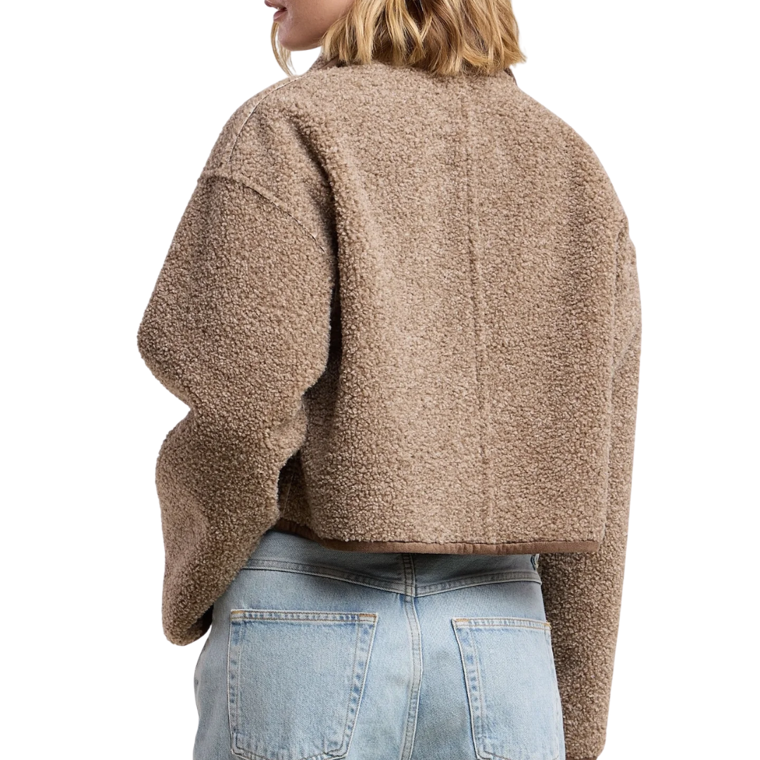 Esme Jacket in Faded Coco