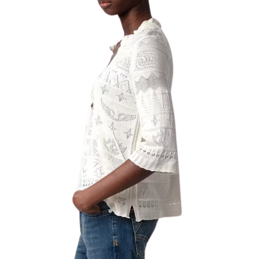 Taho Sweater in Ecru