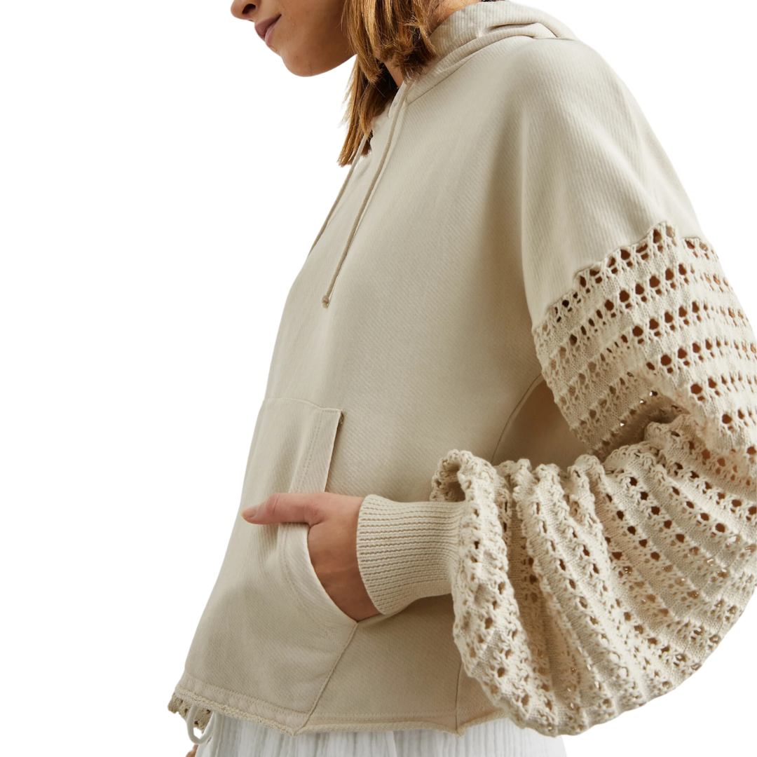 Joyce Sweatshirt in Flax