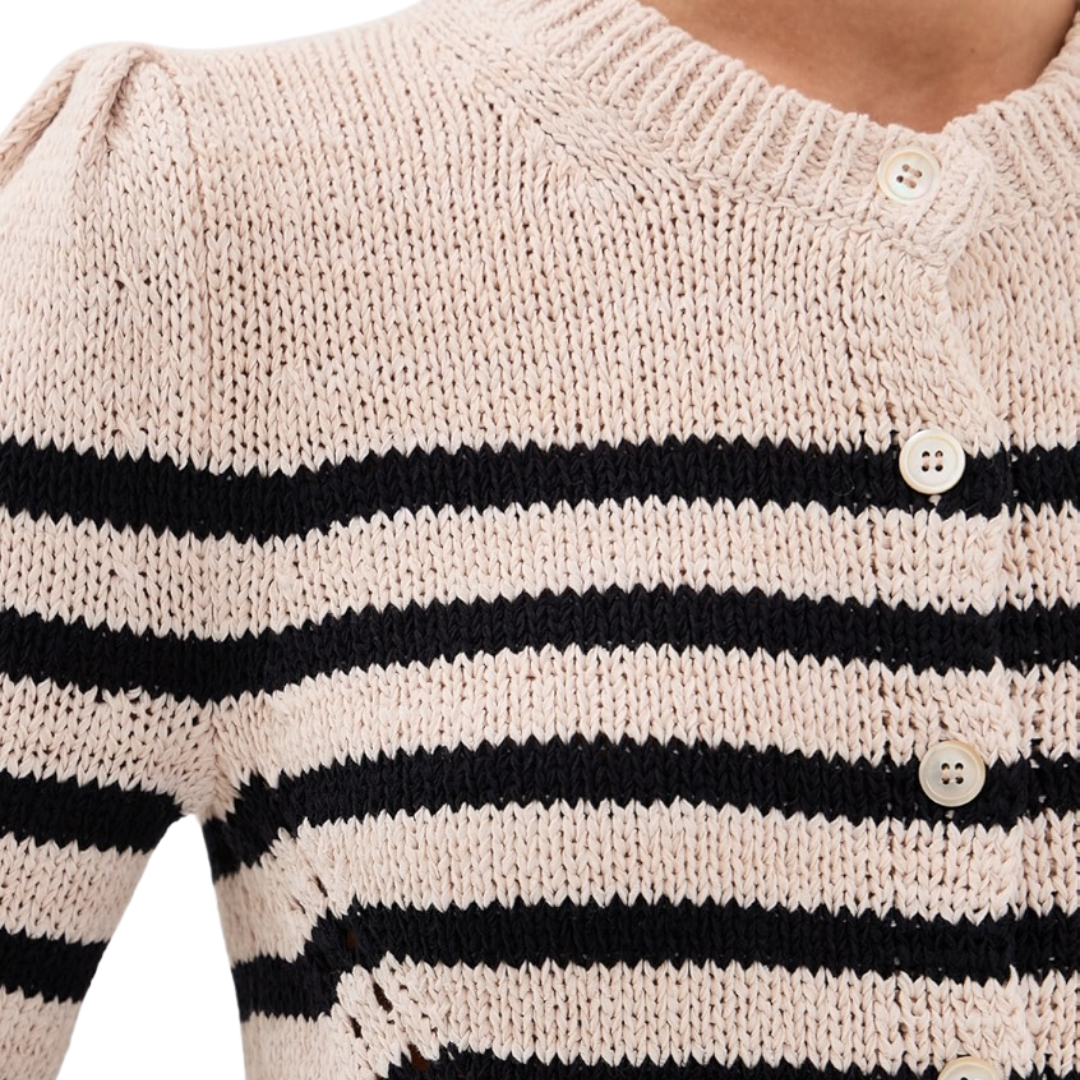 Joelle Cardigan in Sailor Stripe