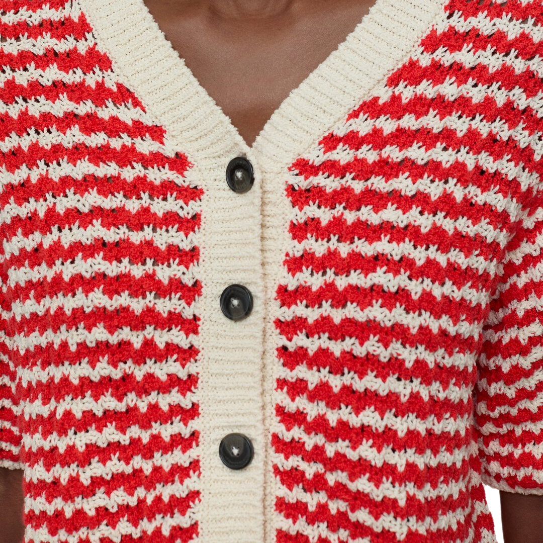 Crochet Cardigan in Arabiata