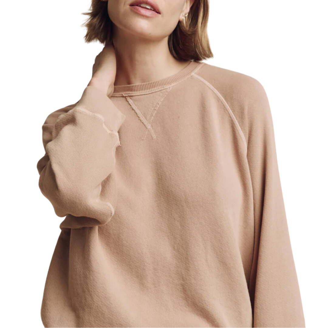 The Slouch Sweatshirt in Biscotti