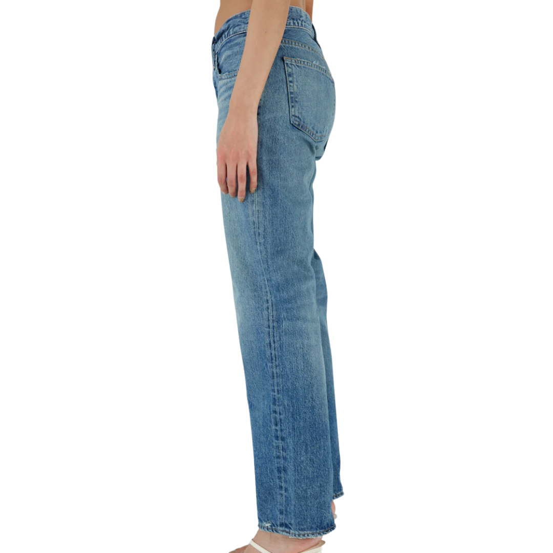Trigg Straight-Low Rise in Blue