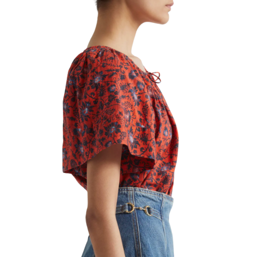 Sena Top in Poppy