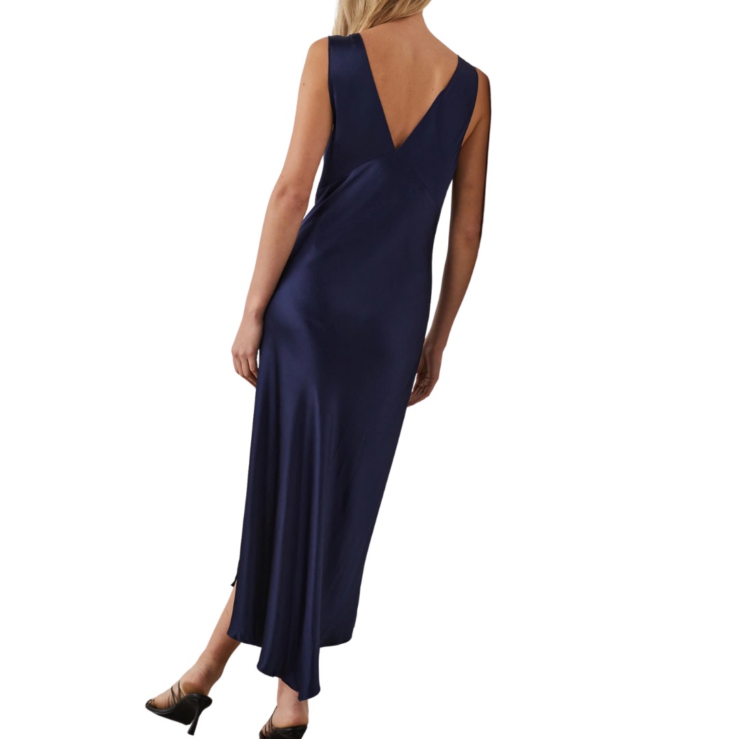 Monique Dress in Navy