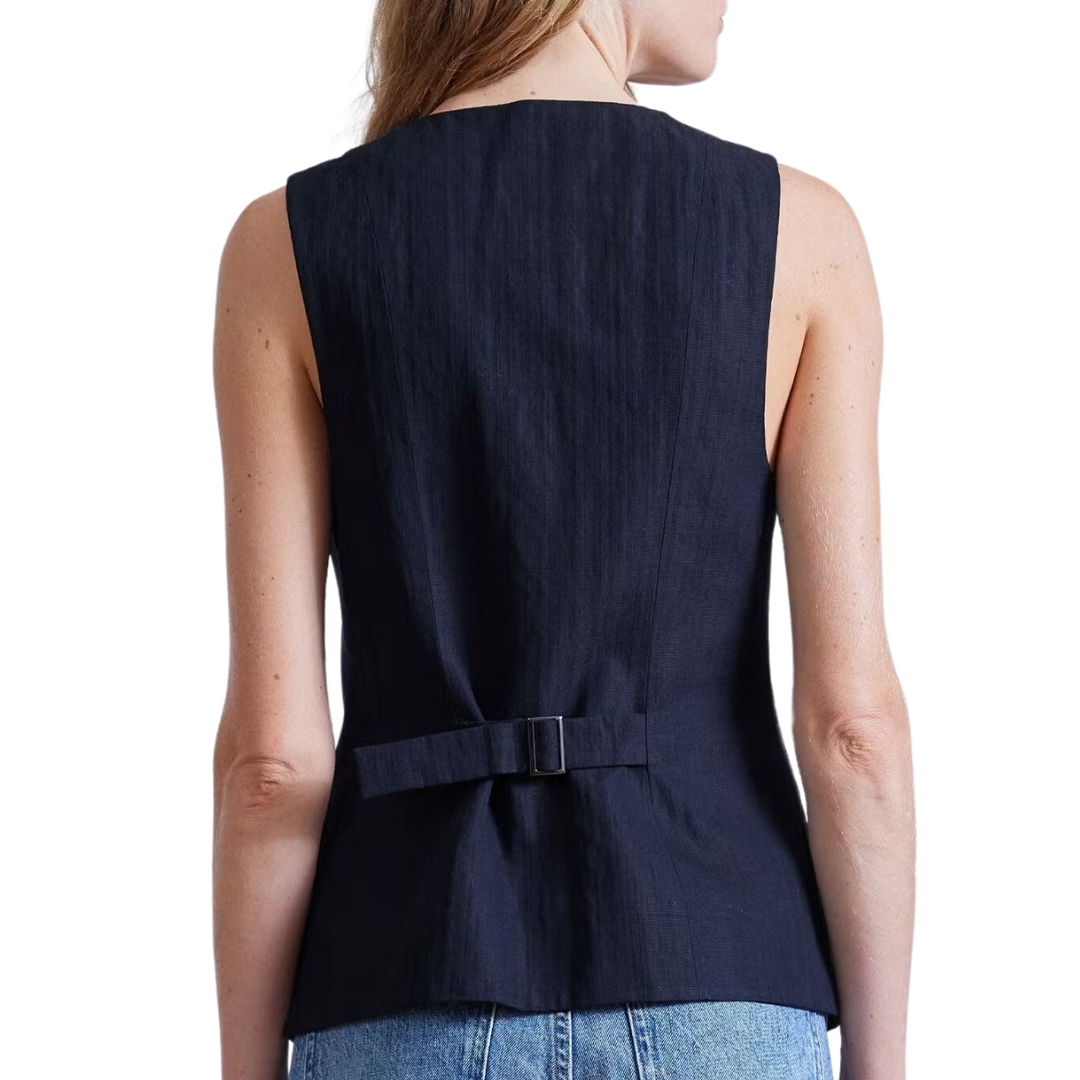 Marca Tunic Vest in Navy