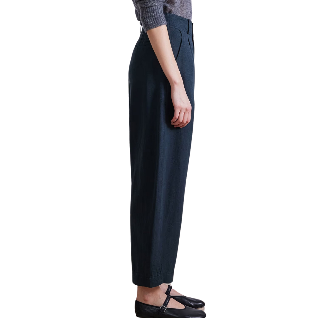 Bari Crop Trouser in Forest River