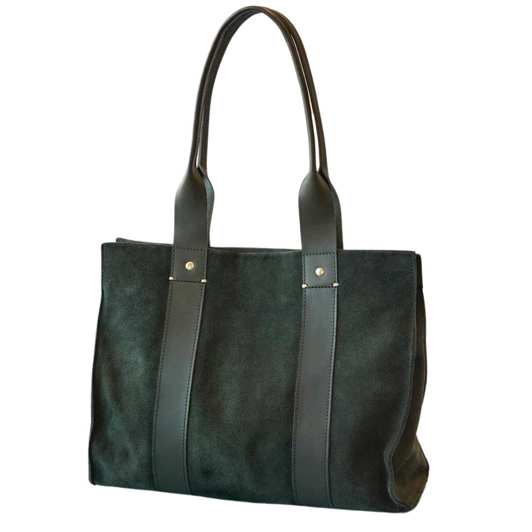 Noémie in Loden Suede