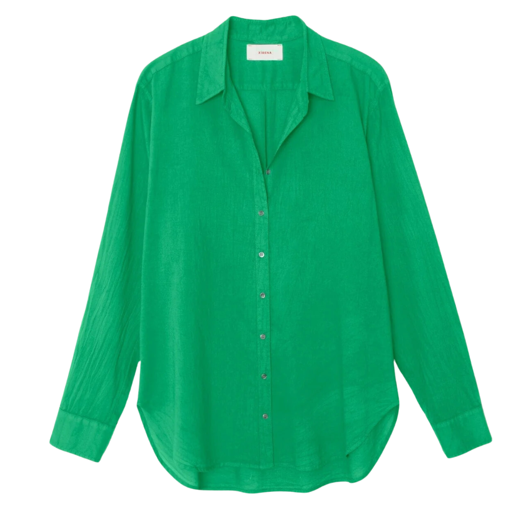 Beau Shirt in Sea Green