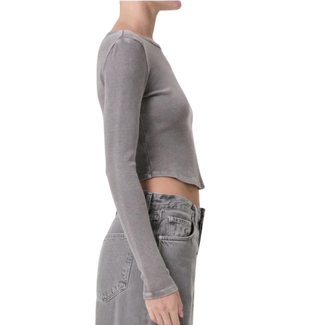 Nova Long Sleeve Tee in Owl