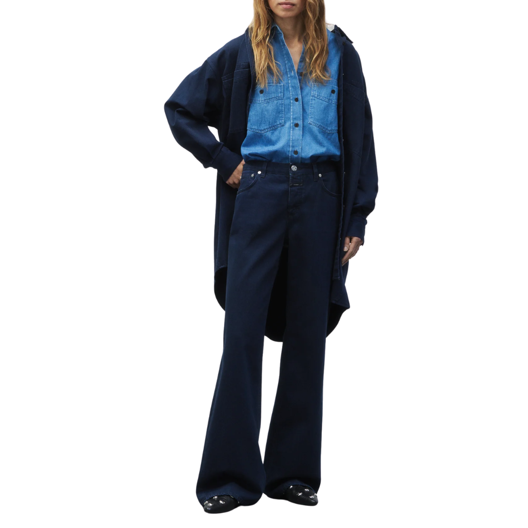 Gillan Wide 32" in Dark Blue