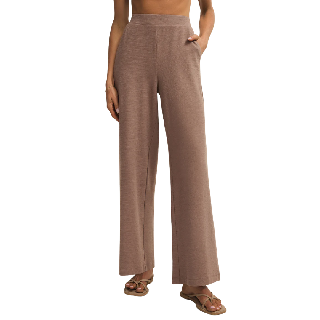 Andre Wide Leg Pant in Milk Shake