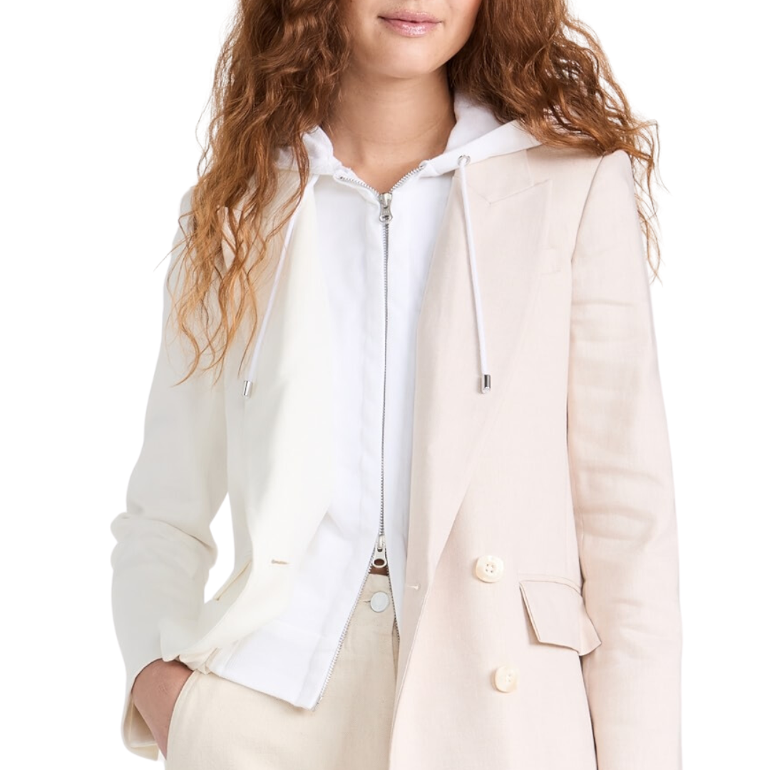 Hoodie Dickey in White