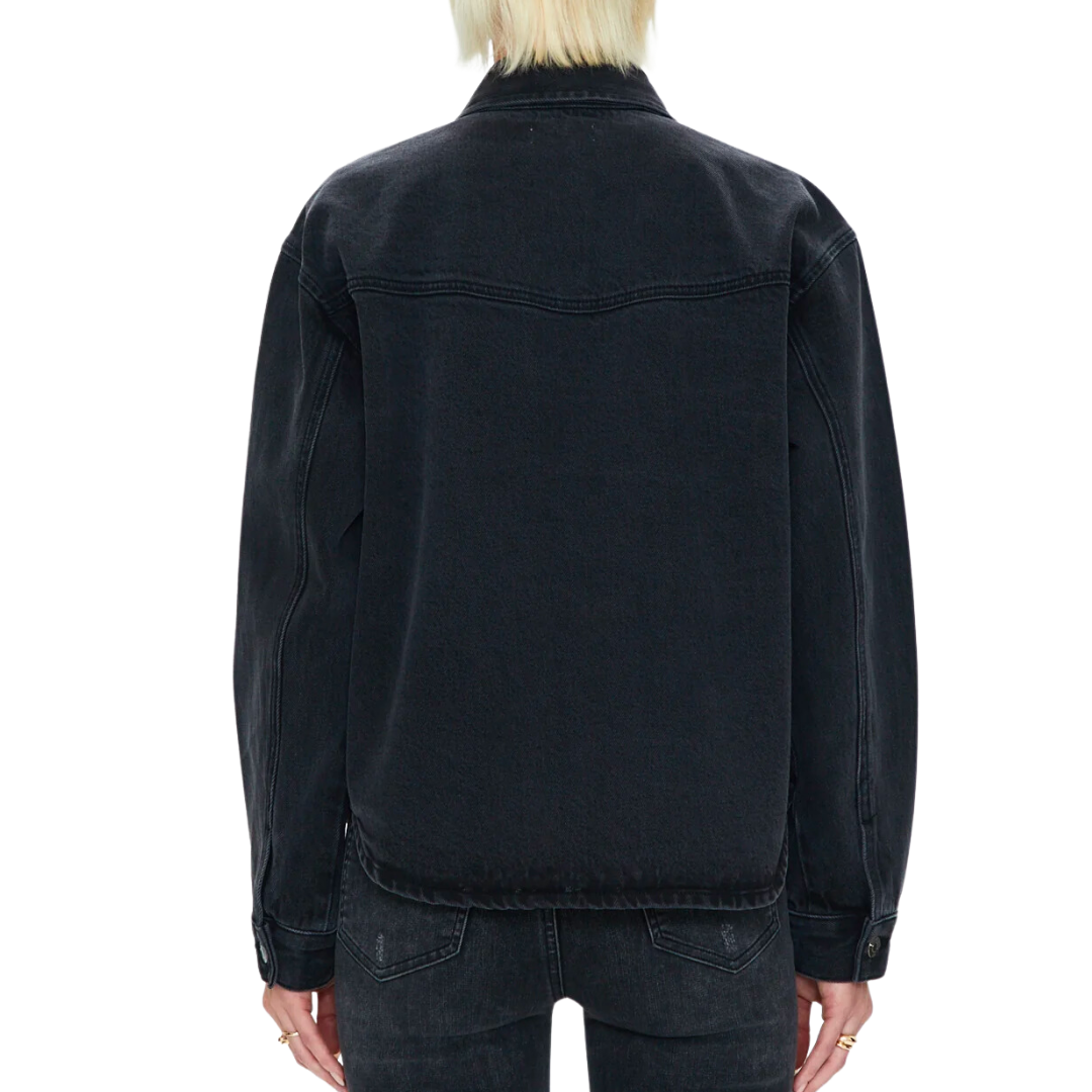 Wren Shacket in Pepper
