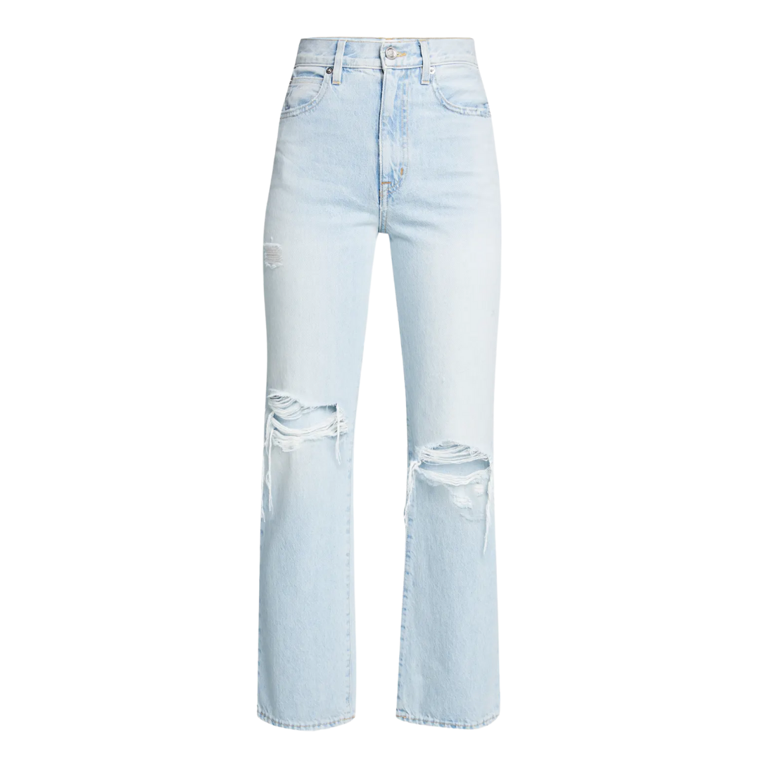 London Straight-Leg Ankle Jeans in Heartbreak Hotel