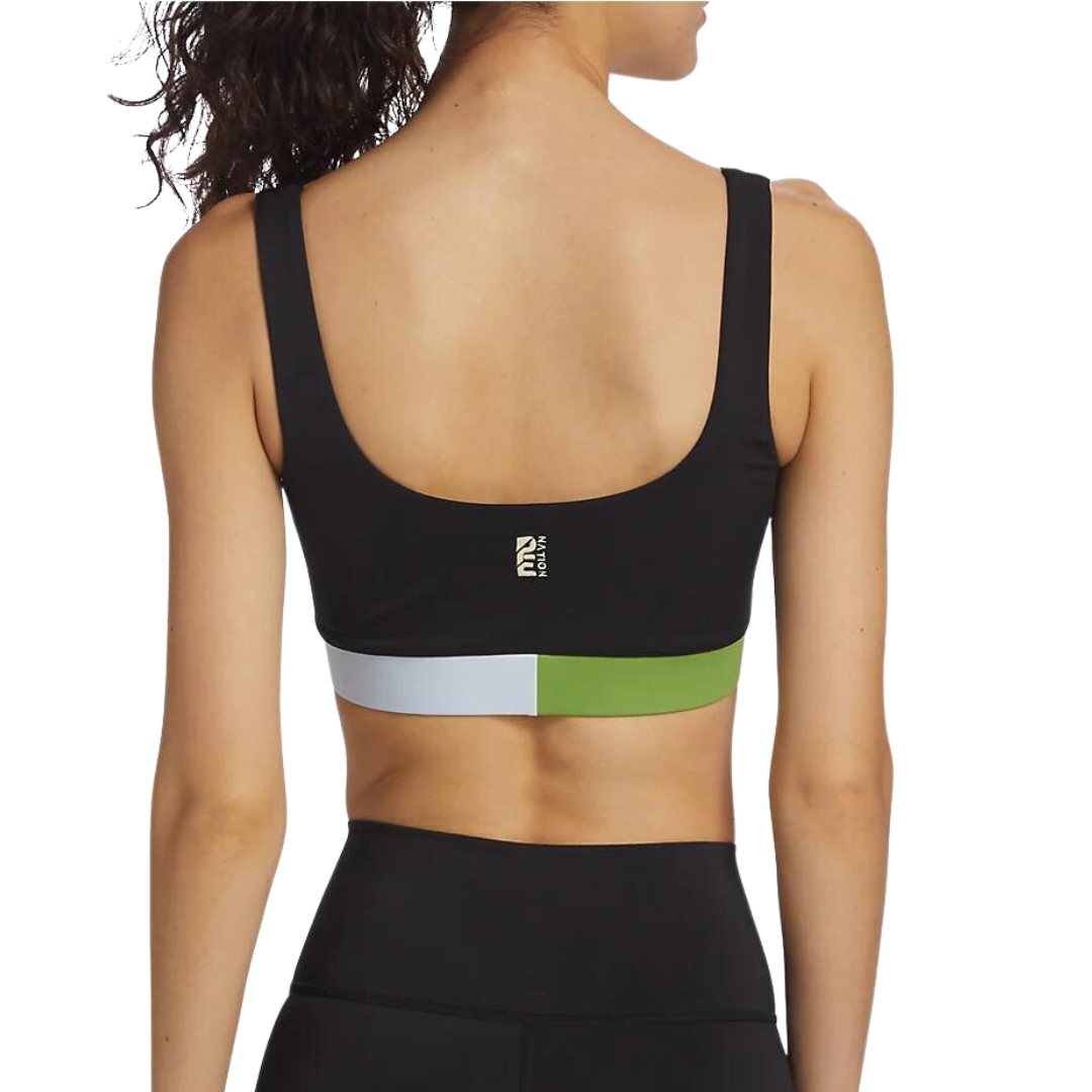 Sprint Time Sports Bra in Black
