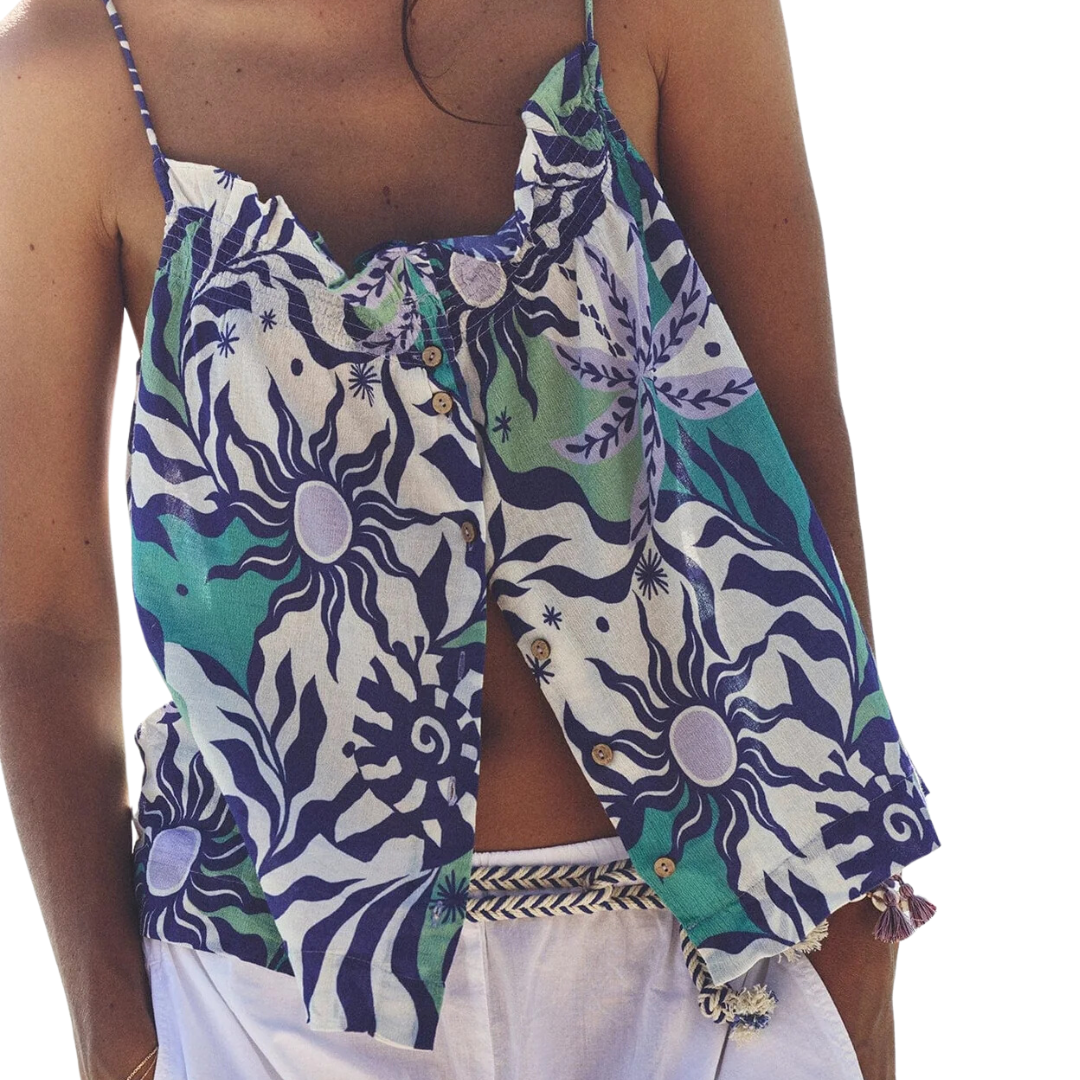 Tavi Top in Stellar Blue