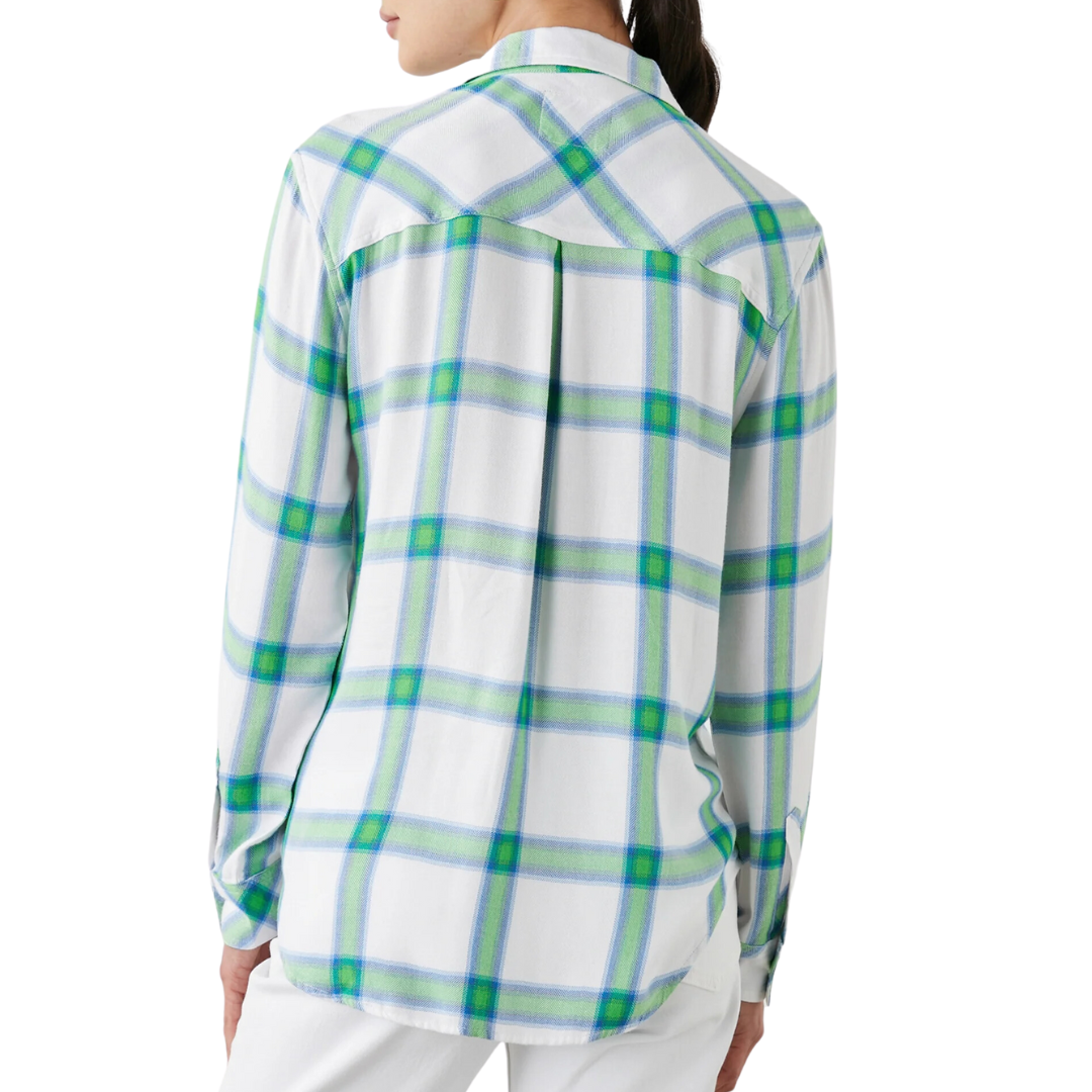 Hunter Shirt in Azure Lime