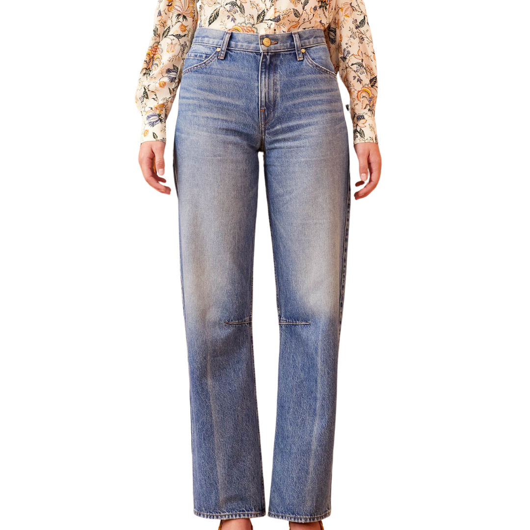 The Esme Jean in Danube Medium Indigo Wash