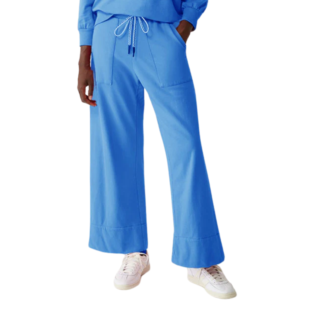 Sadie Drawstring Pant in Ocean