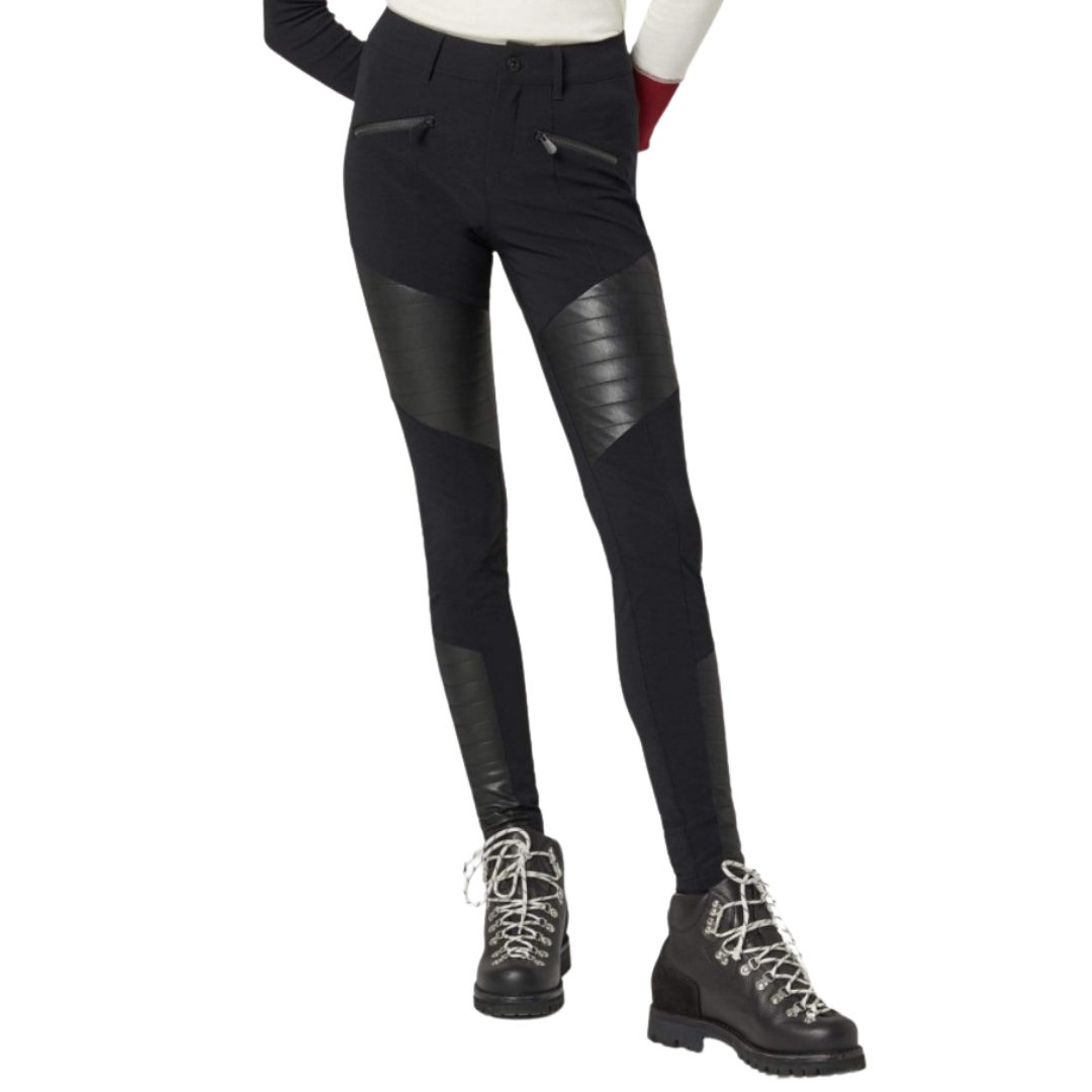 Sloan Moto Pant in Black