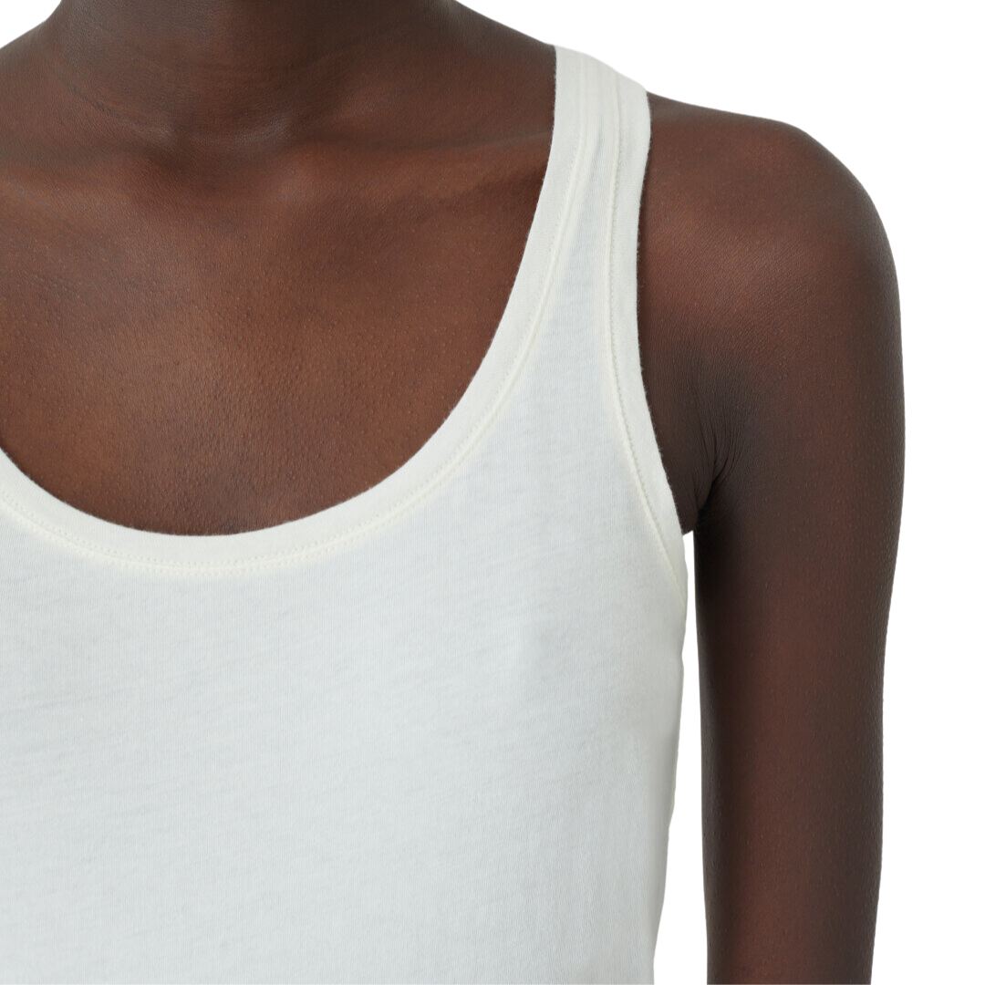 Pure Cotton Tanktop in Ecru