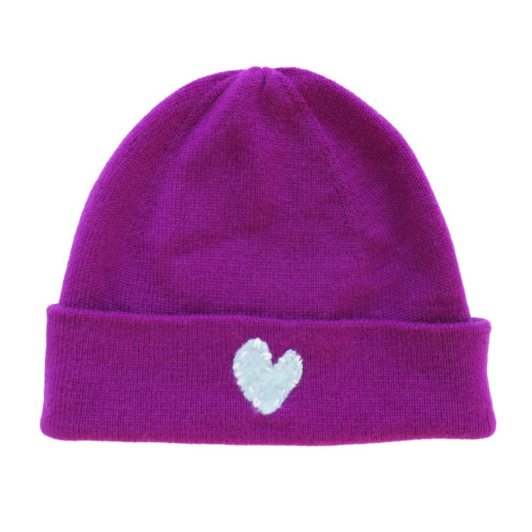 Kerri Rosenthal Love Beanie in Icicle in Vermont display picture 3
