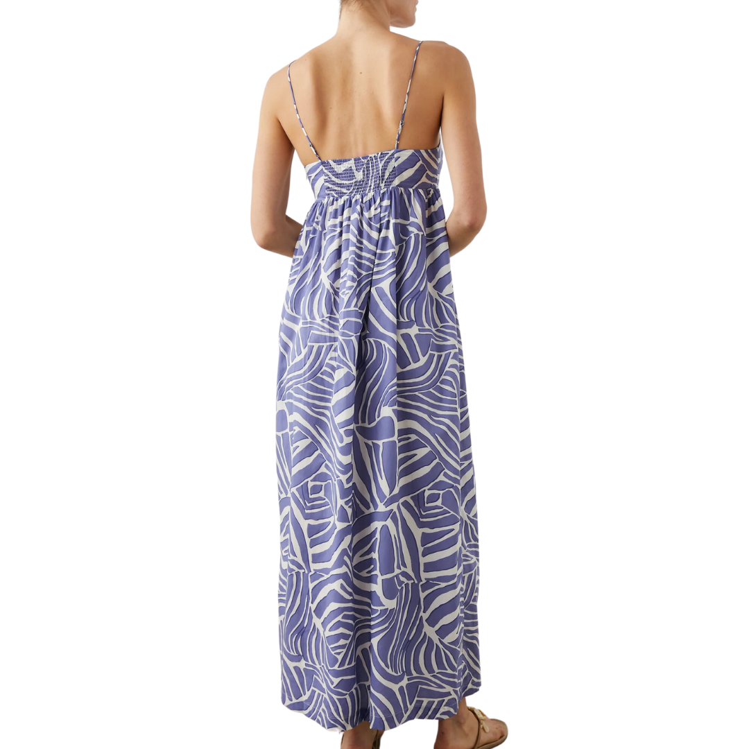 Lucille Dress in Island Waves