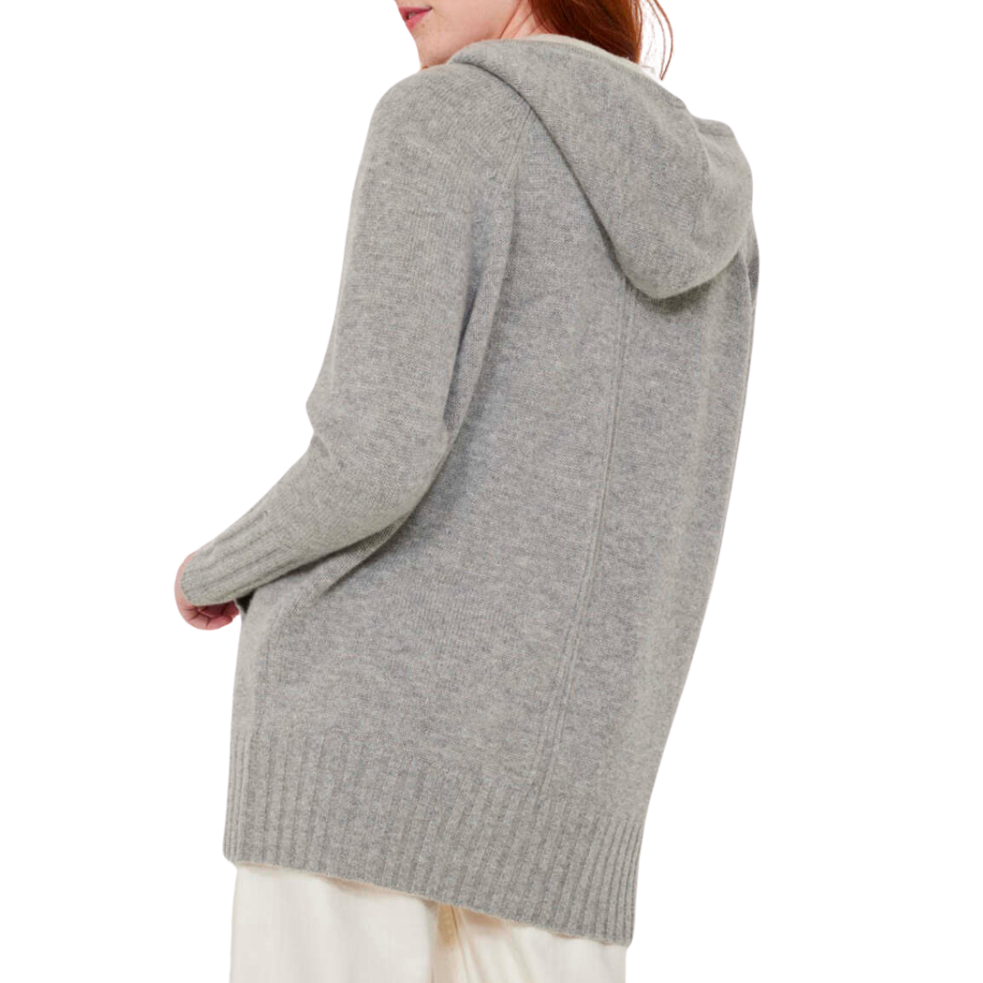 Bensen Hoodie in Heather Grey