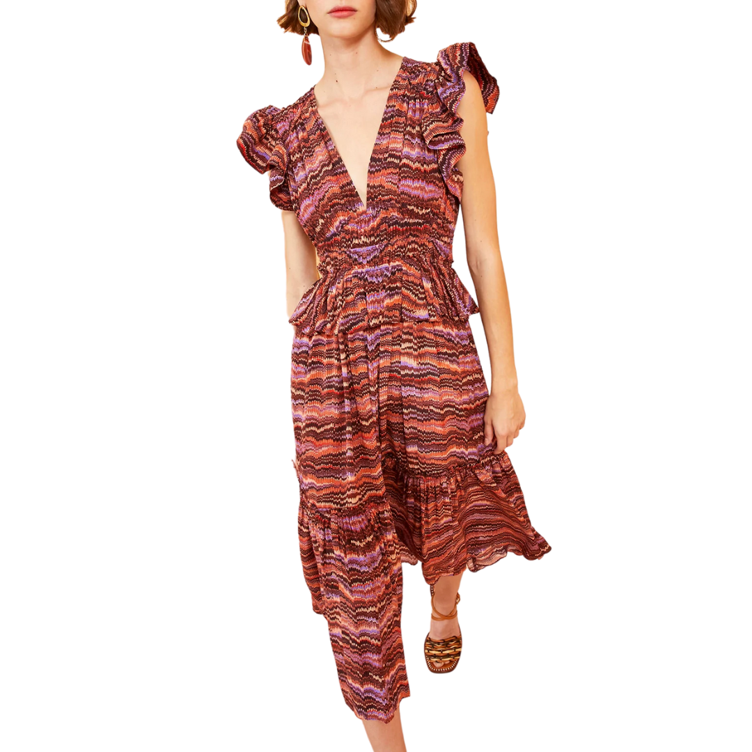 Bendetta Dress in Purple Sapphire