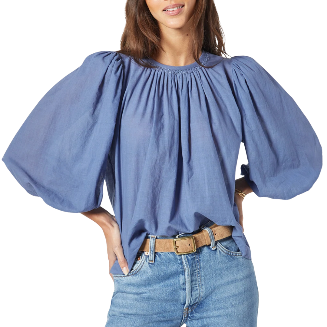 Amesy Short Sleeve Cotton Top